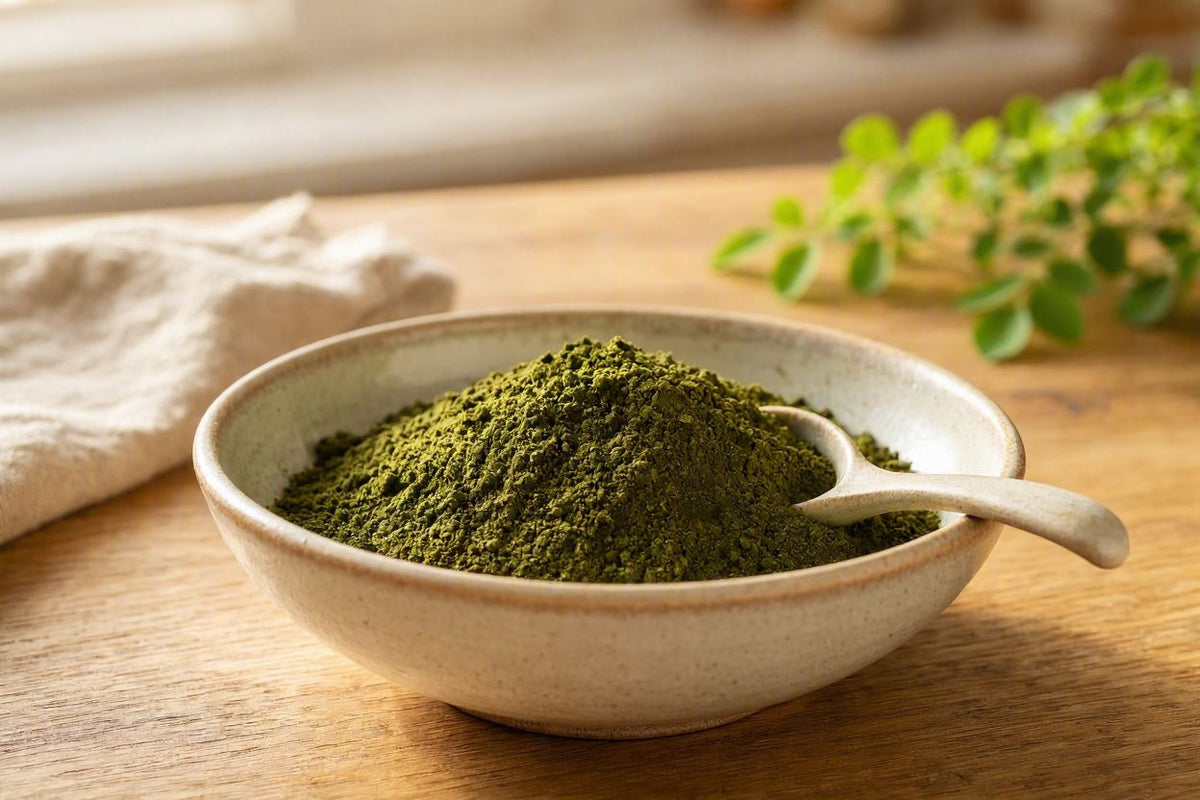 Moringa Green Power Powder | Daily Superfood for Women 40+